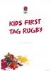 KIDS FIRST TAG RUGBY MANUAL