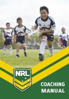 NRL Coaching Manual